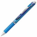 Pentel Pentel, ENERGEL RTX RETRACTABLE GEL PEN, MEDIUM 0.7 MM, BLUE INK, BLUE/GRAY BARREL BLN77C